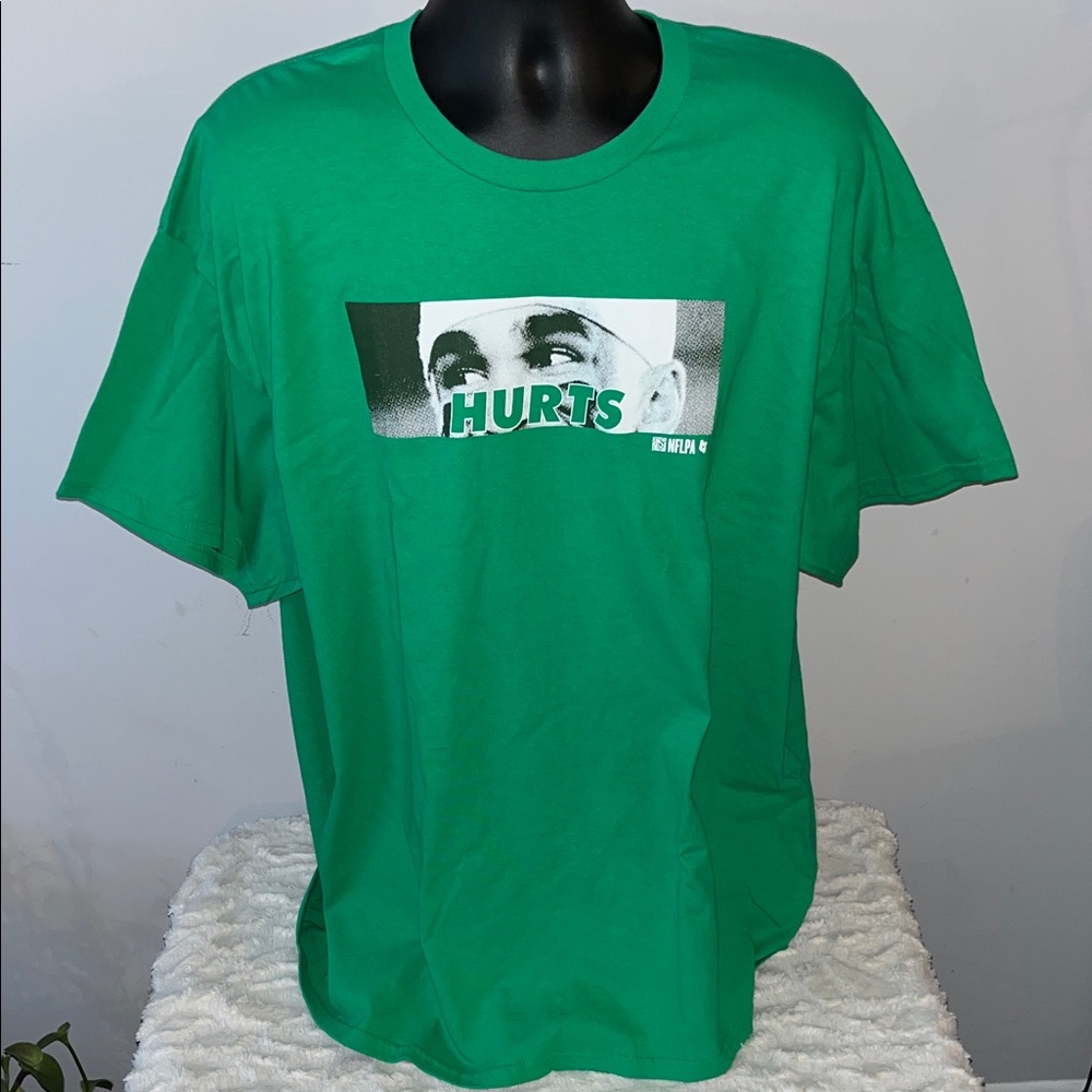 Jalen Hurts NFLPA Philadelphia Eagles Kelly Short Sleeve Shirt Mens 2XL NWT